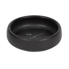 MOG & BONE CERAMIC CAT BOWL BLACK