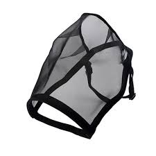 BAINBRIDGE FLY MASK BLACK MESH