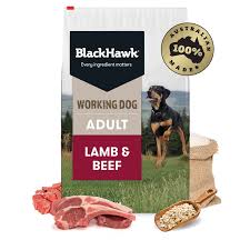 BLACKHAWK WORKING DOG LAMB & BEEF 20KG