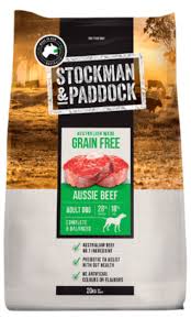 STOCKMAN & PADDOCK GRAIN FREE BEEF 20KG