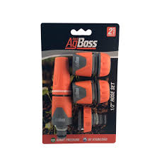 AGBOSS HOSE CONNECTOR WITH SPRAY NOZZLE SET