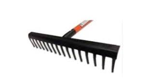 AGBOSS LANDSCAPE RAKE 16 TOOTH