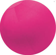 MEGA HORSE BALL & COVER SET SMALL HOT PINK