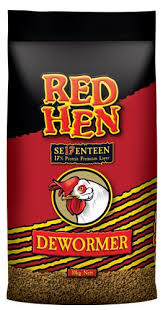 RED HEN 17 DEWORMER CRUMBLE 10KG