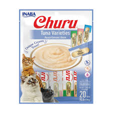 INABA CAT CHURU PUREE TUNA VARIETIES 20PK