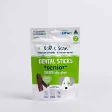 BELL & BONE DENTAL STICKS SENIOR CHICKEN MED