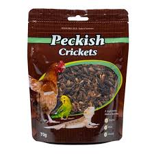 PECKISH DRIED CRICKETS