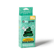 BIOGONE BIODEGRADALE DOG WASTE & POOP BAGS