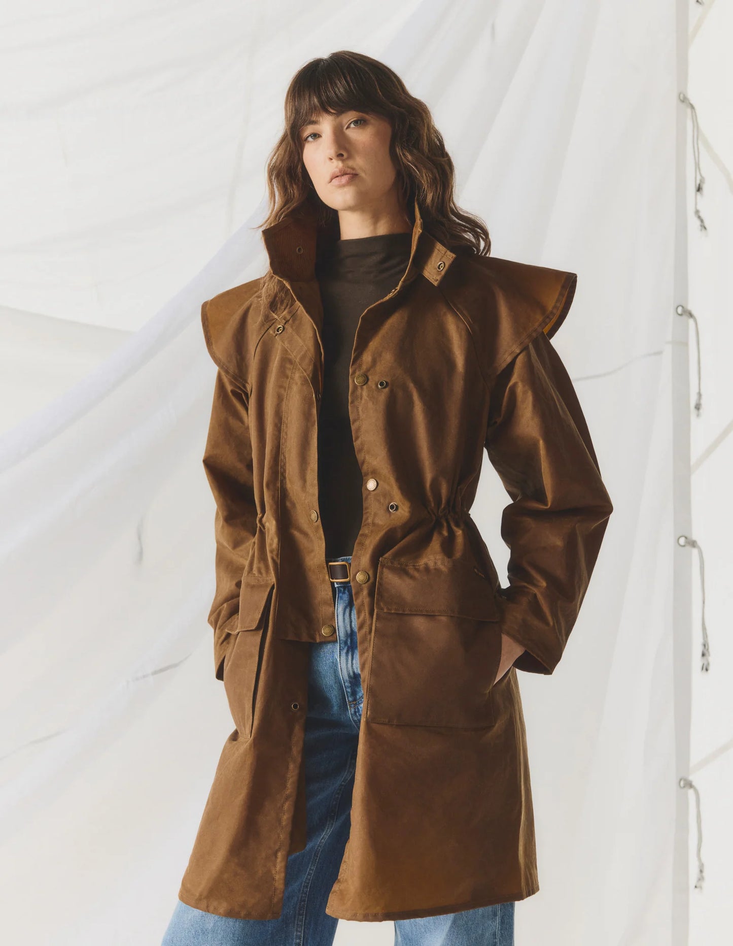 DRIZA-BONE WOMENS RANGER COAT SANDSTONE