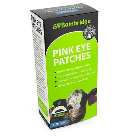 BAINBRIDGE PINK EYE PATCH KIT CALF