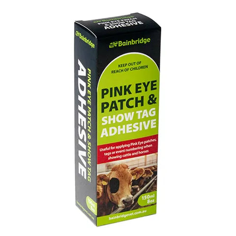 BAINBRIDGE PINK EYE PATCH ADHESIVE 150ML