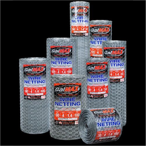 GALMAX NETTING 300MM X 40 X 1.4 X 100M
