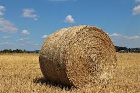 HAY ROUND 4FT OATEN 85% & RYE 15%