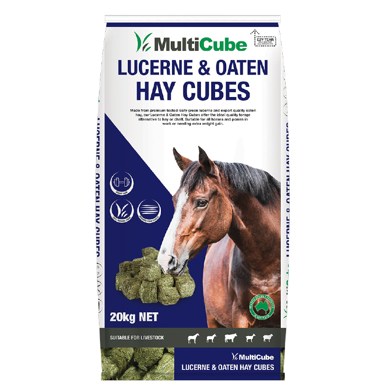 MULTICUBE LUCERNE & OATEN CUBES 20KG