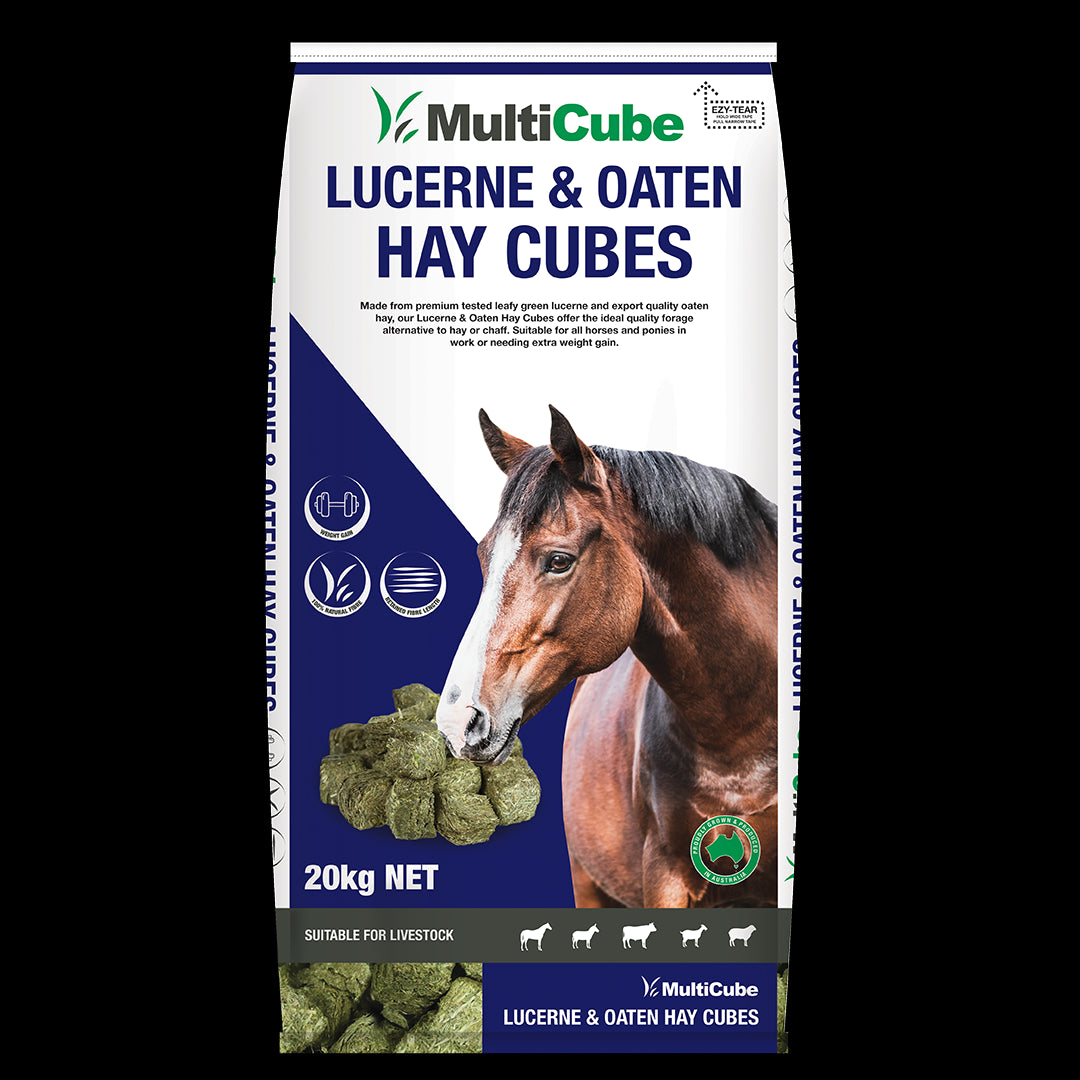 MULTICUBE LUCERNE & OATEN CUBES 20KG