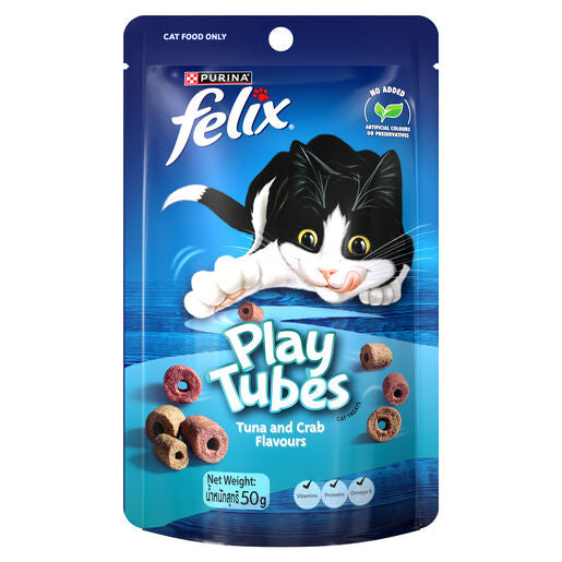 FELIX PLAY TUBES TUNA & CRAB 60G