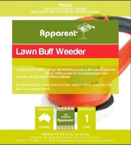 Apparent Lawn Buff Weeder 1Ltr