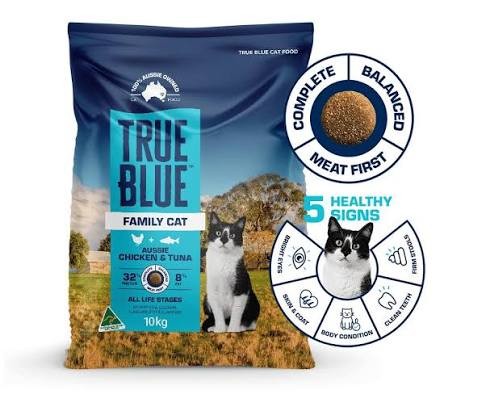 True Blue Cat Aussie Chicken & Tuna 10kg