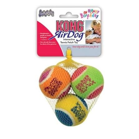 Kong Dog Squeakair Birthday Balls 3pk
