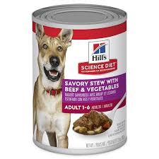 Hills Dog Adult Savory Stew Beef & Veg 362g