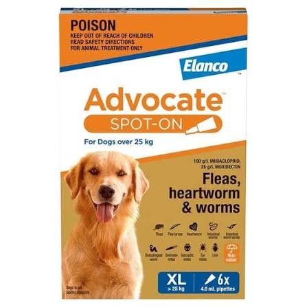 Advocate Spot On For Dogs Over 25kg