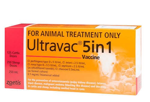Zoetis Ultravac 5in1 50ml