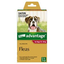 Advantage Spot On For Dogs 25kg Plus Fleas 1pk