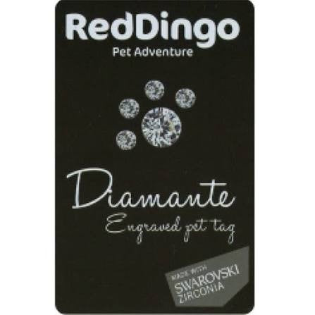 Red Dingo Tag Express Diamante Card