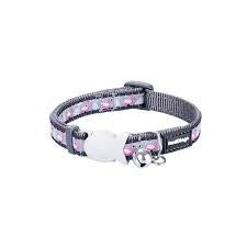 Red Dingo Cat Collar Flamingo Cool Grey