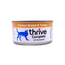 Thrive Cat Chicken Breast & Turkey 75g