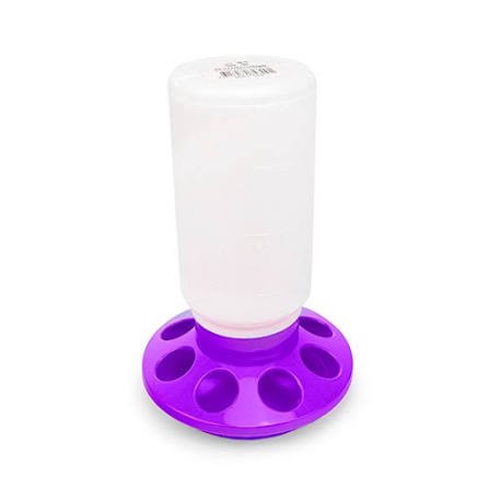 Bainbridge Poultry Feeder 1kg Purple