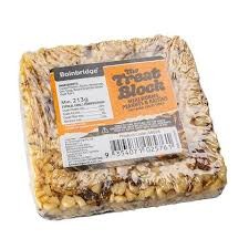 Bainbridge Mealworms, Peanuts & Rasins Treat Block 213g