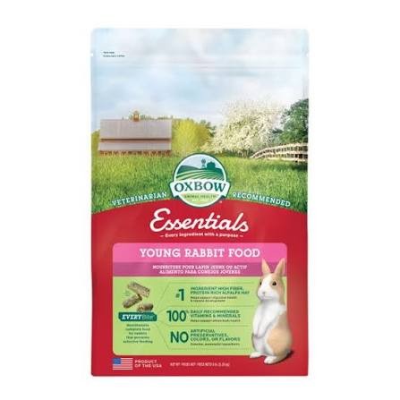 Oxbow Essentials Young Rabbit Food 2.25kg