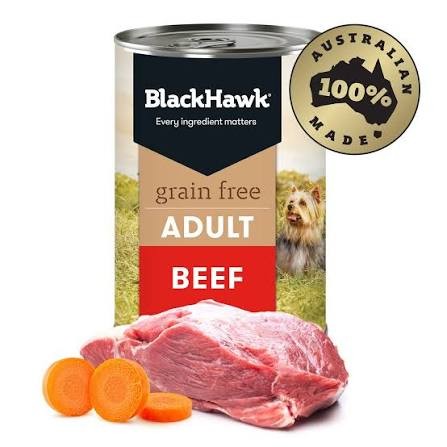 Blackhawk Dog Wet Grain Free Beef 400g