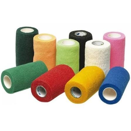 Elastiwrap Cohesive Wrap Multi Colours