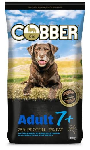 Cobber Dog Food Adult 7+ 20kg