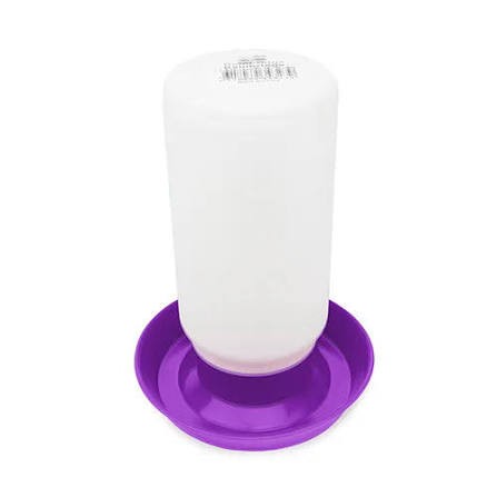 Bainbridge Poultry Drinker Straight 1l Purple