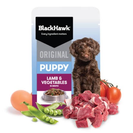 Blackhawk Puppy Lamb & Vegetable Pouches