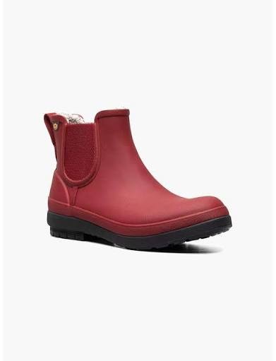 Bogs Womens Amanda Plush II Burgundy