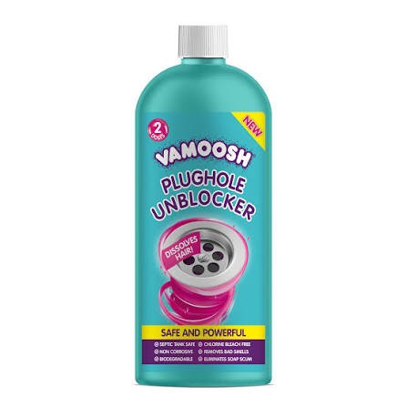 Vamoosh Plughole Unblocker 600ml
