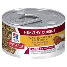 Hills Adult Cat Roasted Chicken & Rice Medley 1-6yr 79g