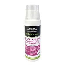 Bainbridge Poultry Calcium & Vitamin D3 Supplement 125ml