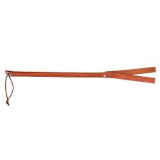 Cattle Cane With Full Leather - Brown