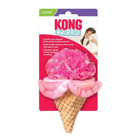 Kong Crackles Scoopz Catnip Toy Assorted