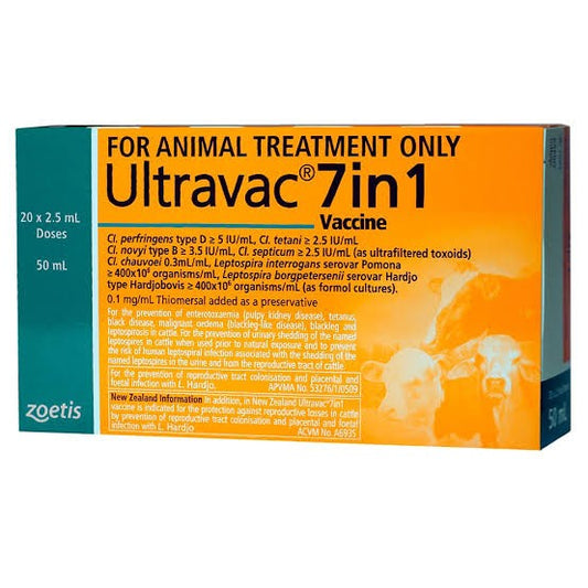 Zoetis Ultavac 7in1 50ml