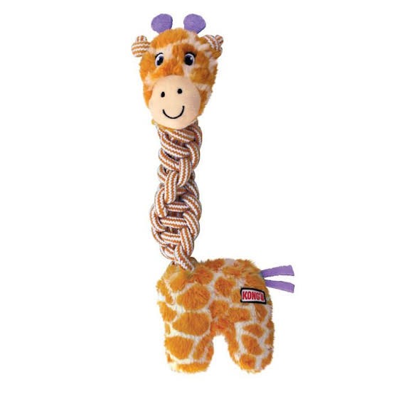 Kong Dog Twists Knot Giraffe Md/Lg