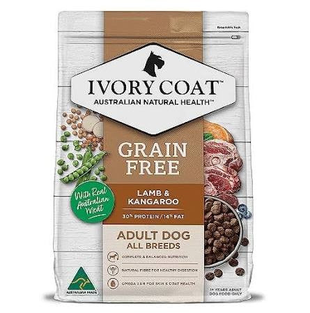 Ivory Coat Dog Lamb & Kangaroo Grain Free 13kg