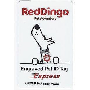 Red Dingo Tag Express Card