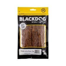 Blackdog Chicken Jerky Straps 150g