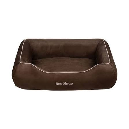Red Dingo Donut Bed Small Chocolate
